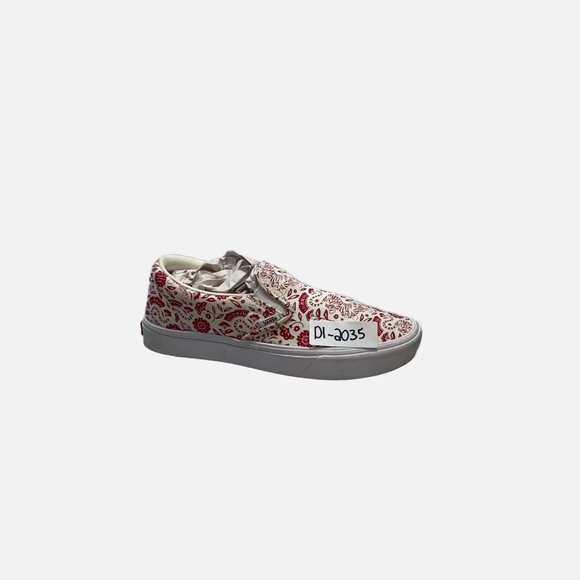 Vans Year of the Tiger Red Slip-on Skate Shoes Men 10.5 Women 12
